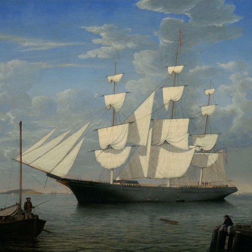 Fitz Henry Lane, 'Starlight' in Harbor, ca. 1855