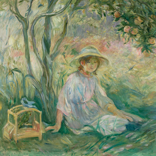 Berthe Morisot, Under the Orange Tree, 1889