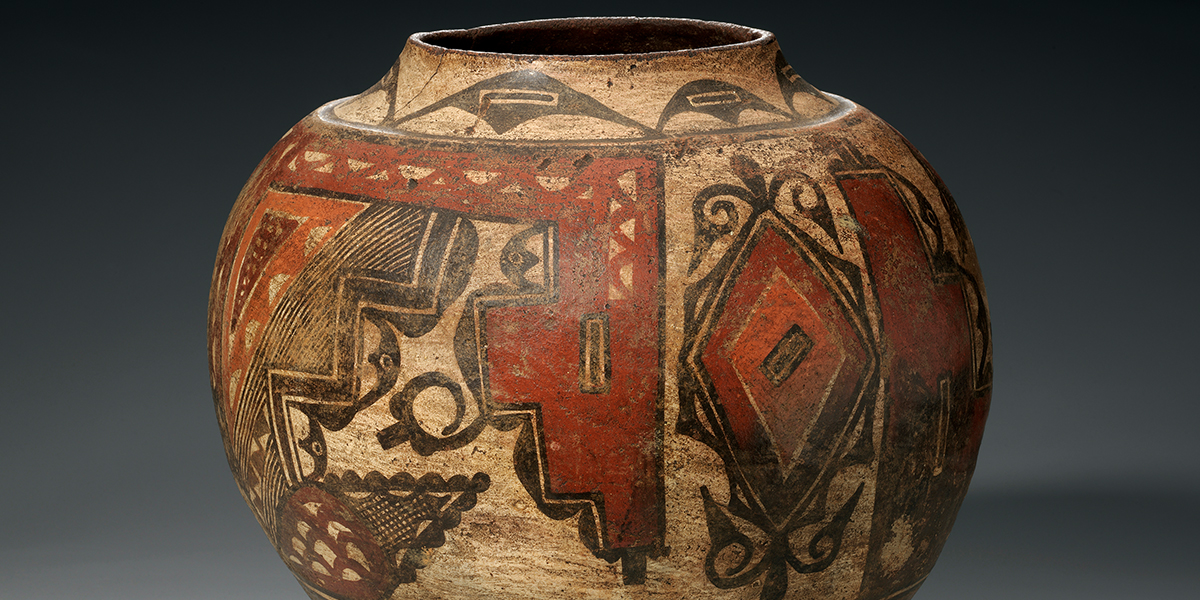 unknown Native American artist, Jar, ca. 1820–1840