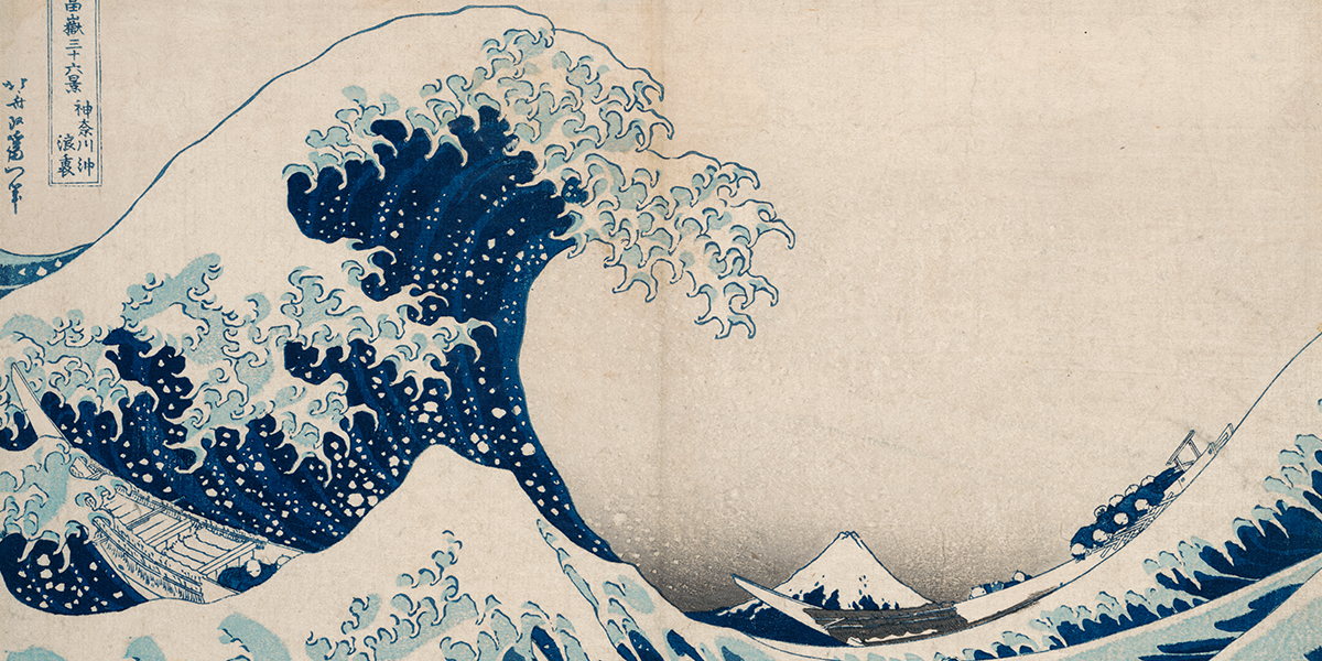 Katsushika Hokusai, The Great Wave off Kanagawa, 1831