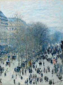 Claude Monet - Boulevard des Capucines, 1873-1874