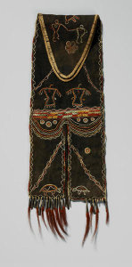 unknown Native American artist - Tab Bag, ca. 1800