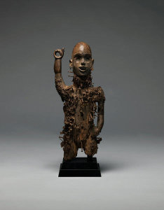 unknown African artist (Kongo) - Nkisi Nkondi, early to mid-1800s