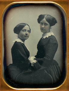 Southworth and Hawes - Portrait of two women, ca. 1850