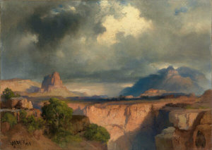 Thomas Moran - Grand Canyon of the Colorado, 1918