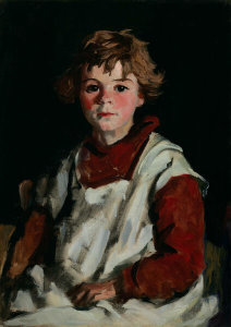 Robert Henri - Achill Island Lass, 1928