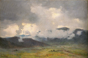 Joseph Henry Sharp - Snow Clouds—Taos Valley, n.d.