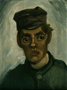 Vincent van Gogh - Head of a Man, 1885