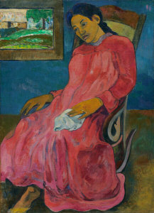 Paul Gauguin - Faaturuma (Melancholic), 1891