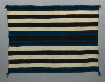 unknown Native American artist (Navajo) - Classic First Phase Chief’s Blanket, ca. 1850