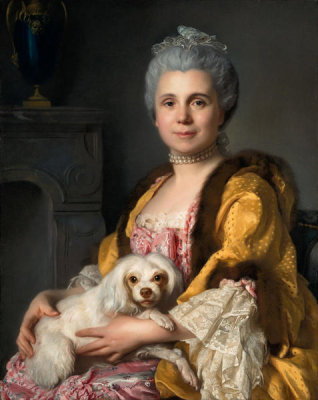 Joseph Siffred Duplessis - Portrait of Madame Fréret d’Héricourt, 1768–1769