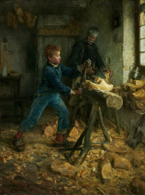 Henry Ossawa Tanner - The Young Sabot Maker, 1895