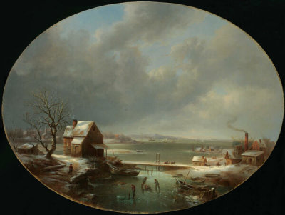 Régis François Gignoux - Winter, 1853