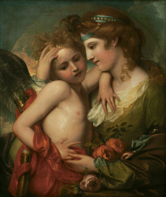 Benjamin West - Venus Comforting Cupid (Cupid Stung by a Bee), ca. 1796