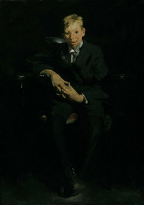 George Wesley Bellows - Frankie, the Organ Boy, 1907