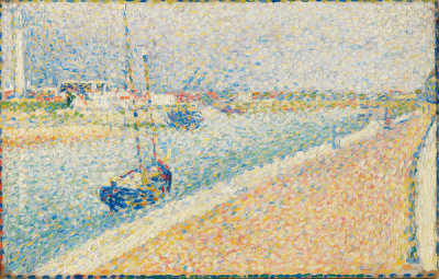 Georges Seurat - Study for "The Channel of Gravelines, Petit Fort Philippe", 1890