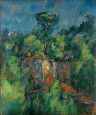 Paul Cézanne - Quarry at Bibémus (Carrière de Bibémus), 1895-1900
