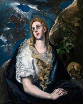 El Greco - The Penitent Magdalene, ca. 1580-1585
