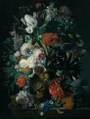 Jan van Huysum - Vase of Flowers, ca. 1720