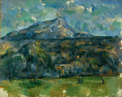 Paul Cézanne - Mont Sainte-Victoire Seen from Les Lauves, 1904-1905