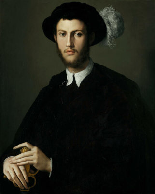 Bronzino - Portrait of a Young Man, 1550/1555