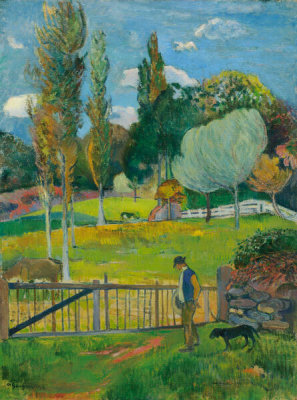 Paul Gauguin - Landscape in Le Pouldu, 1894
